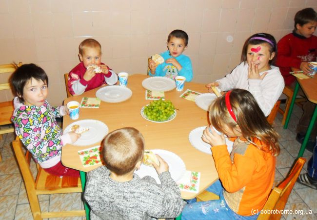 Пища жизни в детском доме