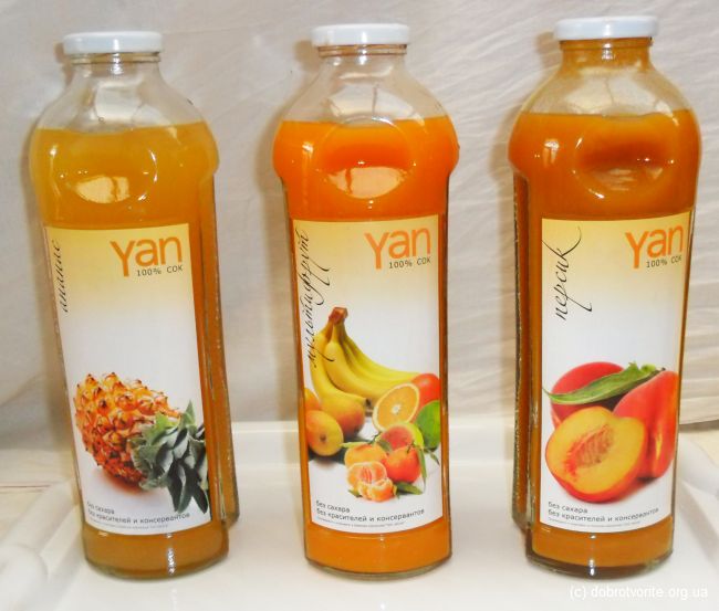 Соки для детей-сирот