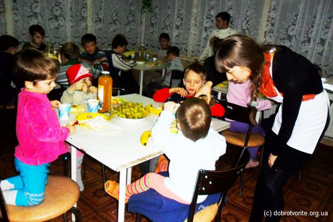 Бескорыстное служение детям