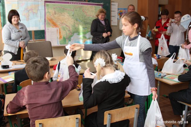 Волонтёр Ксения Сахно