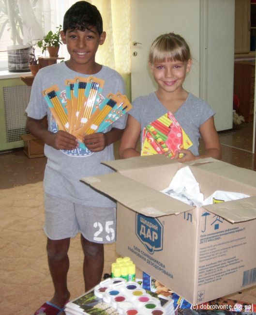 Благотворительность в детском доме