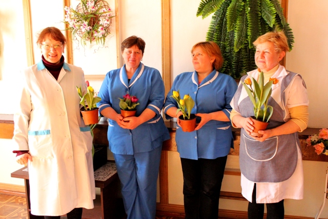 Медперсонал интерната Медперсонал